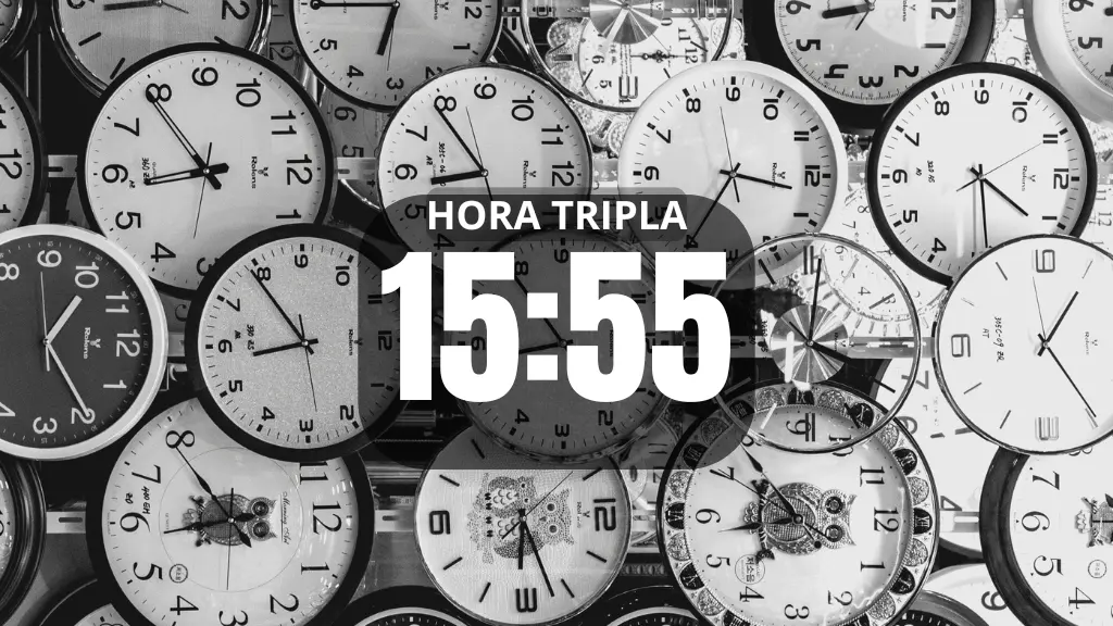 hora tripla 15:55